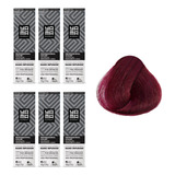 Kit C/6 Colorações Prof Color Nano Infusion 8.26 Louro Claro