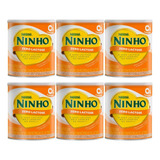 Kit C/6 Composto Lacteo Ninho Zero Lactose Nestle 380g