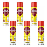 Kit C/6 Espuma Expansiva Poliuretano 500ml/340g Quartzolit