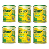 Kit C/6 Leite Ninho Fases 3+ 800g Composto Lácteo Nestlé