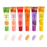 Kit C/6 Unid Gloss Labial Tropical Frutas Atacado Revenda