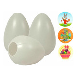 Kit C/60 Casquinha Ovo Páscoa Ovinhos De Páscoa Plástico