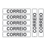 Kit C\7 Etiquetas Aviso Porta Correios Carta Correspondência