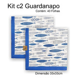 Kit C2 Pc Guardanapo Papel Decorado