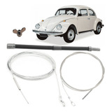 Kit Cabo Acelerador Embreagem Flexível Fusca 1300 1500 1600