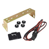 Kit Cabo Alimentação Rádio Px + Suporte Ptt + Suporte Px