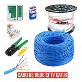 Kit Cabo De Rede Cftv Cat