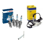 Kit Cabo E Vela Bosch Corsa Wind 1.0 99 2000 2001 02 + Chave