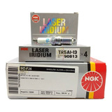 Kit Cabo E Vela Ignição Ngk Laser Iridium Ranger 2.3 16v Duratec Gasolina Desde 2005 Scf26