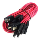 Kit Cabo Sata Dados E Força P/ Ssd Hd Gravador Dvd Pct C/ 10