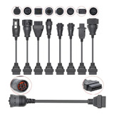 Kit Cabo Truck 8 Cabos + Cabo Cummins 9 Pinos/ Padrão Obd2