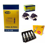 Kit Cabo + Vela + Bobina Uno 1.0 Mille. 93 A 09/01 Original