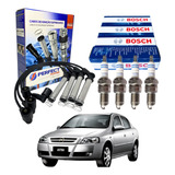 Kit Cabo + Vela De Ignição Astra 2.0 8v Flex 2004 Até 2009