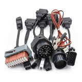 Kit Cabos Chip Potência Carro Obd2 16 Pinos Linha Leve Adapt