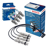 Kit Cabos E Velas Bosch Fox 2008/ 2014 1.6 | 1.0 Total Flex 
