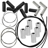 Kit Cabos+conduites C Teflon Freio,marcha Bicicleta 3 Metros