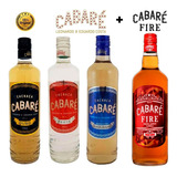 Kit Cachaça Cabaré 700ml - Pega Fogo Cabaré