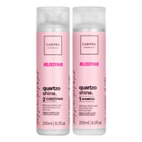 Kit Cadiveu Quartzo Shine By Boca Rosa Hair - Shampoo + Cond