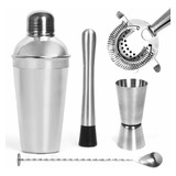 Kit Caipirinha Coqueteleira Drinks Bartender Barman Bar Inox