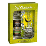 Kit Caipirinha Lindo Presente Cachaça De Primeira Weber Haus