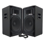 Kit Caixa Ativa+passiva 600w Rms Som Ambiente Eventos Igreja