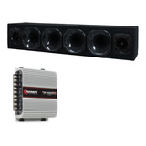 Kit Caixa Corneteira 4x2 4 Driver + 2 Tweeter + Modulo 400