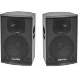 Kit Caixa Som Unic Audthec Vmx 900 15 Ativa+passiva 600wrms