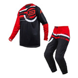 Kit Calça + Camisa Asw Image Target 2024 Preto/vermelho