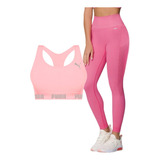 Kit Calça Legging Sem Costura Selene + Top Sem Costura Puma