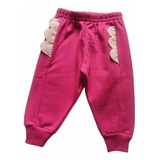 Kit Calça Moletom Felpada Bebê Menina Tamanho P(0-3 Meses)