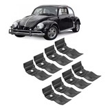 Kit Calço Suporte Lâmina Parachoque Fusca 1200 8 Peças