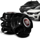 Kit Calota Centro Roda Fiat Uno Palio Siena Idea Punto 4x100