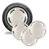 Kit Calotas Aro 13 Orbital Retro Encaixe Pressão Universal