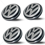 Kit Calotinhas De Centro Tampa Roda Volkswagen Gol Golf