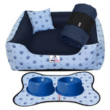 Kit Cama Caminha Pet 4 Pçs De Cachorro - Tamanho Gg