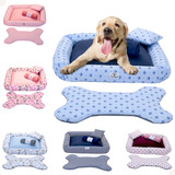Kit Cama Caminha Pet Para Cachorro Lavável - Tamanho G