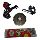 Kit Cambio Traseiro E Dianteiro Mega Ranger Com Gancheira 7v