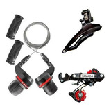 Kit Câmbios C/ Gancheira Alavancas Grip Fhift Yamada 6 E 7v