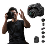 Kit Câmera Af-s Nikon D3500 + Lente 18-55mm+55-300,200,35,50