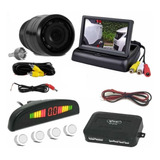 Kit Camera De Ré Infravermelho Visão Noturna Sensor Monitor 