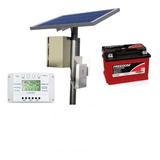 Kit Câmera De Segurança Painel Solar