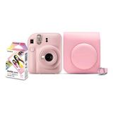 Kit Cmera Instax Fujifilm Mini 12 Rosa Gloss