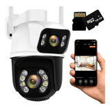 Kit Camera Smart Lente Dupla Wi-fi