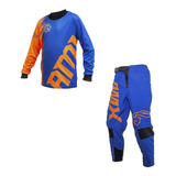 Kit Camisa Calça Infantil Amx Classic Extreme Ventilado Bike