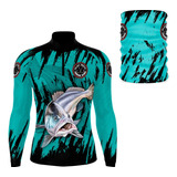 Kit Camisa De Pesca + Bandana