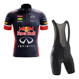 Kit Camisa Red Bull Dry Fit