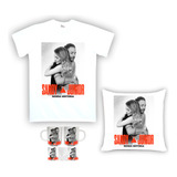 Kit Camiseta, Almofada E Caneca Sandy