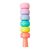 Kit Caneta Marca Texto Macarons Com 6 Cores Fofinho Colorido