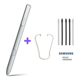 Kit Caneta +pontas Samsung Galaxy Tab S3 T825 Original Prata