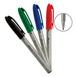 Kit Canetas Marcador Retroprojetor 4 Cores Pilot 2.0mm